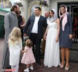 Экс-солист группы "Руки вверх" Сергей Жуков крестил сына