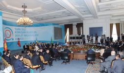 Тюркоязычные страны должны оказывать друг другу политическую поддержку - президент Азербайджана Ильхам Алиев (ФОТО)