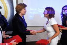 Тунзаля Агаева отмечена международным дипломом за борьбу против торговли людьми (фотосессия)