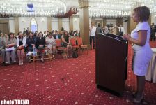 Тунзаля Агаева отмечена международным дипломом за борьбу против торговли людьми (фотосессия)