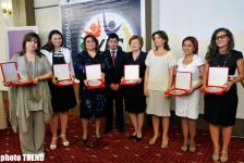 Тунзаля Агаева отмечена международным дипломом за борьбу против торговли людьми (фотосессия)