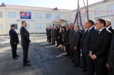 Президент Азербайджана принял участие в открытии Мурсаллинской сельской средней школы Сабирабадского района (ОБНОВЛЕНО) (ФОТО)