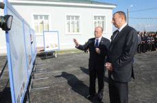 Президент Азербайджана принял участие в открытии новых домов в Имишлинском районе (ДОПОЛНЕНО) (ФОТО)