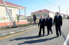 Президент Азербайджана принял участие в открытии новых домов в Имишлинском районе (ДОПОЛНЕНО) (ФОТО)