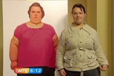 Британка, похудевшая на 100 килограммов, вернулась к прежнему весу