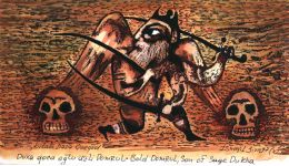 "Деде Горгуд" азербайджанского художника Исмаила Мамедова (фотосессия)