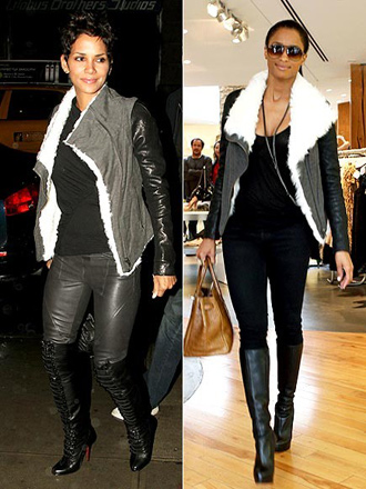 Звезды в одинаковых нарядах (фотосессия)