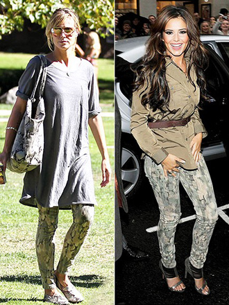 Звезды в одинаковых нарядах (фотосессия)