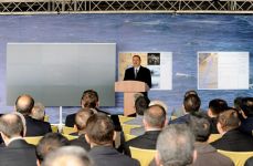 Президент Азербайджана принял участие в закладке нового Бакинского международного морского торгового портового комплекса (ФОТО)