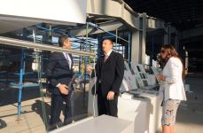 Президент Азербайджана Ильхам Алиев ознакомился с ходом строительных работ в Центре Гейдара Алиева (ФОТО)