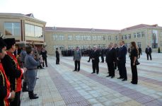 Президент Ильхам Алиев принял участие в открытии комплекса жилых зданий, построенных в Евлахе для семей вынужденных переселенцев (ДОПОЛНЕНО)(ФОТО)