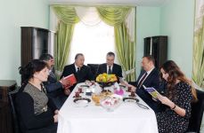 Президент Азербайджана принял участие в церемонии открытия нового поселка для семей вынужденных переселенцев в Агдамском районе (ДОПОЛНЕНО) (ФОТО)