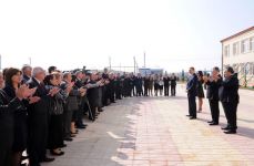 Президент Азербайджана принял участие в церемонии открытия нового поселка для семей вынужденных переселенцев в Агдамском районе (ДОПОЛНЕНО) (ФОТО)