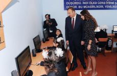 Президент Азербайджана принял участие в церемонии открытия нового поселка для семей вынужденных переселенцев в Агдамском районе (ДОПОЛНЕНО) (ФОТО)