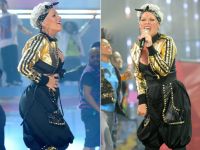 Пинк показала свой беременный животик (фотосессия)