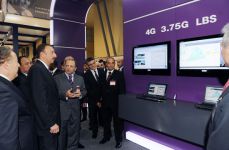 Президент Азербайджана ознакомился с выставкой "BakuTel-2010" (ДОПОЛНЕНО)(ФОТО)