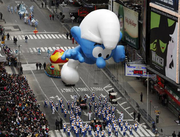 Нью-Йоркский парад в День благодарения (фотосессия)