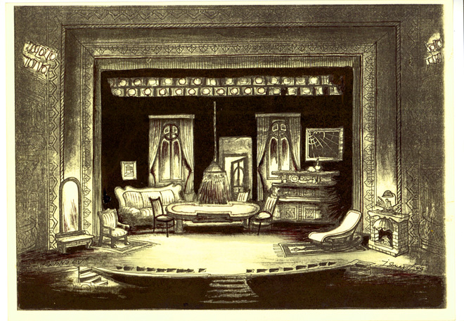 Вернисаж заслуженного художника Азербайджана Исмаила Мамедова. Театральные декорации (фотосессия)