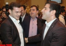 Олимпийский чемпион Эльнур Мамедли отметил рождение первенца на свадьбе (фотосессия)