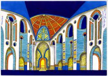 Вернисаж заслуженного художника Азербайджана Исмаила Мамедова. Театральные декорации (фотосессия)