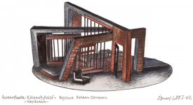 Вернисаж заслуженного художника Азербайджана Исмаила Мамедова. Театральные декорации (фотосессия)