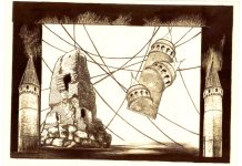 Вернисаж заслуженного художника Азербайджана Исмаила Мамедова. Театральные декорации (фотосессия)