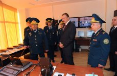 Президент Ильхам Алиев принял участие в открытии пограничного таможенного пункта Сыныгкерпю в Газахском районе (ФОТО)