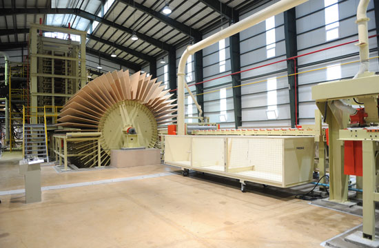 Президент Азербайджана принял участие в открытии завода AZMDF в Апшеронском районе (ФОТО)