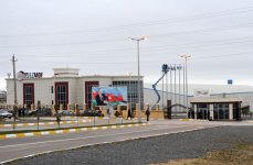 Президент Азербайджана принял участие в открытии завода AZMDF в Апшеронском районе (ФОТО)