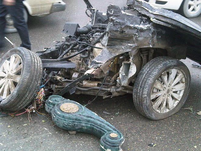 Двое погибли при столкновении трех машин в Подмосковье