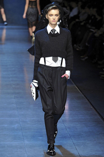 Dolce & Gabbana представили в Милане новую коллекцию (фотосессия)