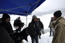 Ледяные страсти на съемках азербайджанского фильма:"Ломали руками,  тянули веревками" (фотосессия)