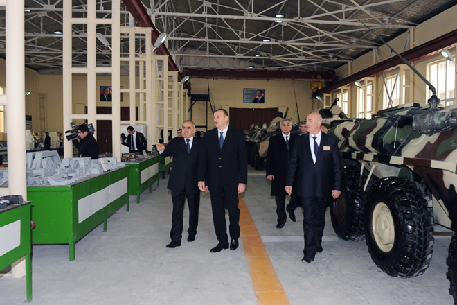 Президент Азербайджана принял участие в открытии Бакинского приборостроительного завода (версия 2) (ФОТО)