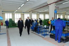 Президент Азербайджана принял участие в открытии Бакинского приборостроительного завода (версия 2) (ФОТО)
