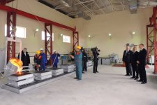 Президент Азербайджана принял участие в открытии Бакинского приборостроительного завода (версия 2) (ФОТО)
