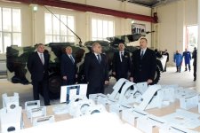 Президент Азербайджана принял участие в открытии Бакинского приборостроительного завода (версия 2) (ФОТО)