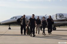 Шерон Стоун покорила азербайджанских журналистов (фотосессия)