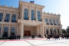 В Баку состоялась церемония официальной встречи Президента Швейцарии (ФОТО)