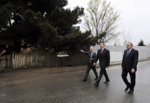 Президент Ильхам Алиев: Развитие пригородных бакинских поселков является приоритетным вопросом (версия 2) (ФОТО)