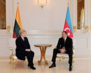 Отношения между Азербайджаном и Литвой развиваются очень успешно - Президент Ильхам Алиев (версия 2) (ФОТО)