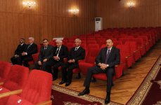 Ильхам Алиев ознакомился с открывшимся после капитального ремонта Домом культуры в Агджабеди (ФОТО)