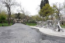 Президент Азербайджана посетил парк имени Героя Советского Союза Гафура Мамедова (ФОТО)