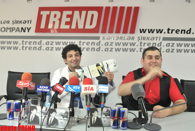 Хайам Нисанов в Баку презентовал новый альбом "Ты далеко" для России (фотосессия)