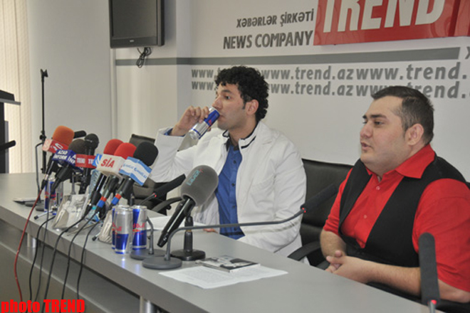 Хайам Нисанов в Баку презентовал новый альбом "Ты далеко" для России (фотосессия)