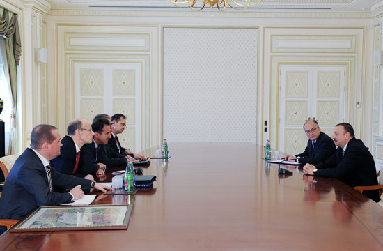 Президент Азербайджана принял председателя правления австрийской компании ОМV