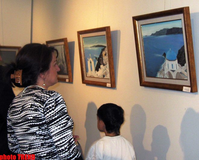 В Баку корейцы представили свои работы и исполнили мугам (фотосессия)