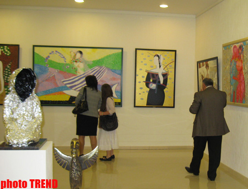 Радует, что открывается не ресторан, а галерея - народный художник Азербайджана Агали Ибрагимов (фотосессия)