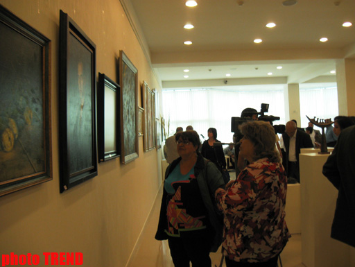 Радует, что открывается не ресторан, а галерея - народный художник Азербайджана Агали Ибрагимов (фотосессия)