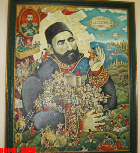 Радует, что открывается не ресторан, а галерея - народный художник Азербайджана Агали Ибрагимов (фотосессия)