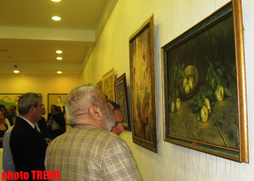 Радует, что открывается не ресторан, а галерея - народный художник Азербайджана Агали Ибрагимов (фотосессия)